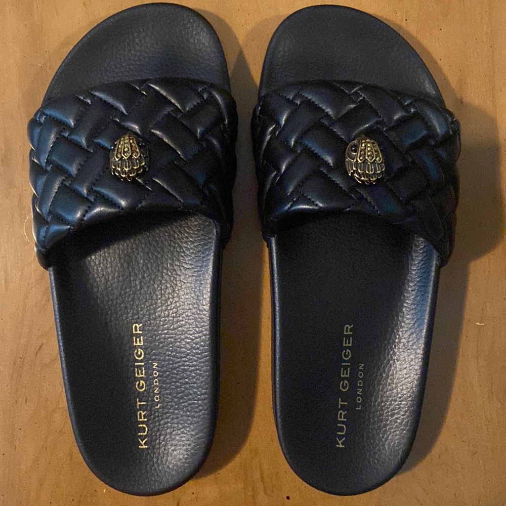 Kurt Geiger Meena Eagle slides